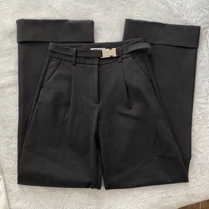 LIKE NEW | Wide Leg Belted Trousers